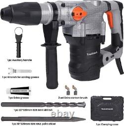 1600W SDS-Max Heavy Duty Rotary Hammer Drill with Vibration Control