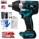 1800nm Cordless Electric Impact Wrench Drill 1/2 Gun Ratchet Driver