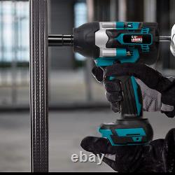 1800Nm Cordless Electric Impact Wrench Drill 1/2 Gun Ratchet Driver