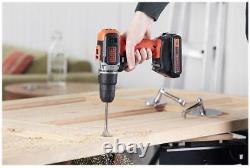 18V 2x 1.5Ah Li-Ion Cordless Combi Drill Kit BCD003C2K-GB