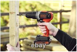 18V 2x 1.5Ah Li-Ion Cordless Combi Drill Kit BCD003C2K-GB