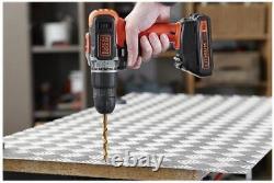 18V 2x 1.5Ah Li-Ion Cordless Combi Drill Kit BCD003C2K-GB