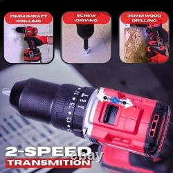 18V Cordless Brushless Combi Drill Driver with 1 x 4.0Ah Battery Charger & Bag