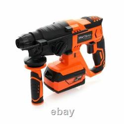 18V Cordless Brushless SDS Plus Rotary Hammer Drill with Li-ion Battery Charger