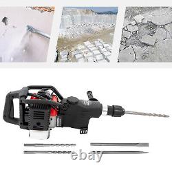 2-Stroke Heavy Duty Petrol Hammer Drill Breaker Gasoline Demolition Jack Hammer