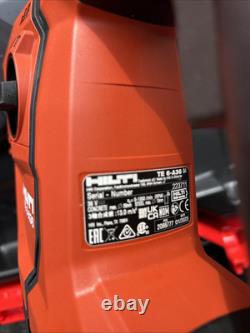 2020 Hilti TE6-A36 AVR Cordless SDS Hammer Drill 36V Good Condition + Case