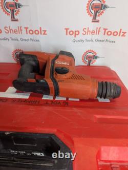 2020 Hilti TE6-A36 AVR Cordless SDS Hammer Drill 36V Good Condition + Case