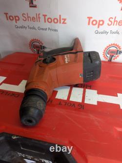 2020 Hilti TE6-A36 AVR Cordless SDS Hammer Drill 36V Good Condition + Case