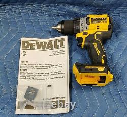 2022 DeWALT DCD800B MAX XR 20V Brushless Cordless 1/2 Drill/Driver NEW