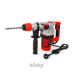 2200W Electric Rotatable Hammer Heavy Duty Concrete Drill Breaker Hammer 220V