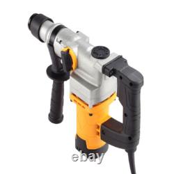 220V Hammer Drill Heavy Duty Corded Electric Impact Driver with Bit Set in Case