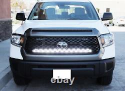 240W 40 LED Light Bar withBehind Grille Mounts & Wiring For 2014-up Toyota Tundra