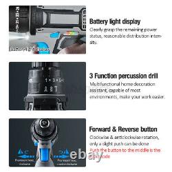 25V 4000Mah Cordless Drill Screwdriver Wireless Power Driver 2Li-Ion