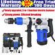 3500w Sds Plus Heavy Duty Electric Rotary Hammer Drill With Bits Set In Case