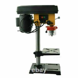 9 Speed Pillar Drill 500w Motor 16mm Chuck Press Bench Top Mounted Drilling