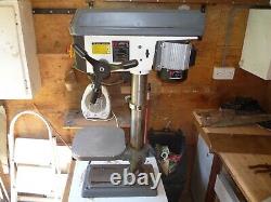 A Little Used Engineers Heavy Duty Pillar Drill ED16B2 by Axminster Power Tools