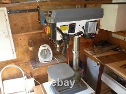 A Little Used Engineers Heavy Duty Pillar Drill ED16B2 by Axminster Power Tools