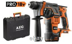 AEG 18V SDS+ Rotary Hammer Drill with Kit Box BBH18-0 Brand New
