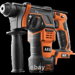 AEG 18V SDS+ Rotary Hammer Drill with Kit Box BBH18-0 Brand New