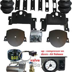 B silverado air bag helper springs airbags no drill 2011-17 8 lug Air Manageme