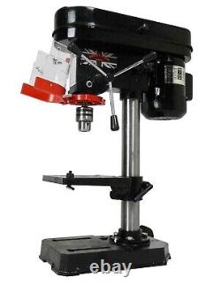 Bench Drill Press New Heavy Duty 350W 13Mm Rotary Pillar 5 Speed Press Drilling