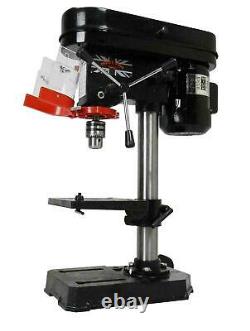 Bench Drill Press New Heavy Duty 500W 16Mm Rotary Pillar 9 Speed Press Drilling