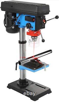 Bench Drill Press New Heavy Duty 550W Rotary 16Mm Pillar 9 Speed Press Drilling