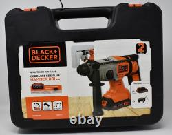 Black & Decker BCD900D1K Cordless SDS Plus Hammer Drill + 2.0Ah Battery Charger