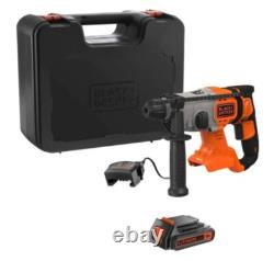 Black & Decker BCD900D1K Cordless SDS Plus Hammer Drill + 2.0Ah Battery Charger