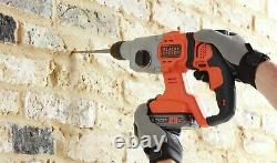 Black + Decker Power Connect SDS+ Hammer Drill 18V