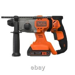 Black & Decker SDS Hammer Drill 18v 1 x 2.0ah battery