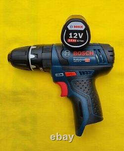 Bosch 12V Combi Drill GSB 12V-15 + 2AH Battery + Charger + Holster + L-BOXX 102