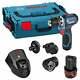 Bosch 12v Flexiclick 4-in-1 Drill Batteries, Compact Charger & Mobility Driver