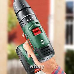 Bosch Combi Drill Impact Driver Set Cordless Power 4 All Compact 18V 2 x 1.5Ah