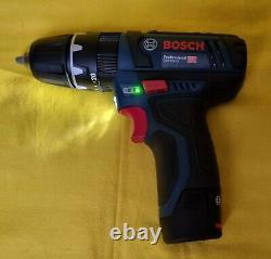 Bosch GSR 12V-15 Drill Driver (601868101) With 1 X 2AH Battery, Charger & Bag