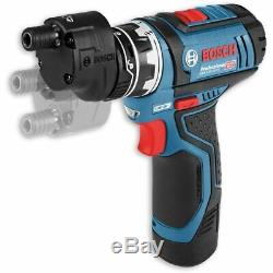 Bosch GSR 12V-15 FC FlexiClick Drill Driver Set 12V (2.0Ah)