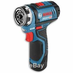 Bosch GSR 12V-15 FC FlexiClick Drill Driver Set 12V (2.0Ah)