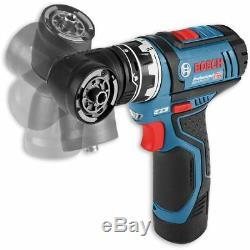 Bosch GSR 12V-15 FC FlexiClick Drill Driver Set 12V (2.0Ah)