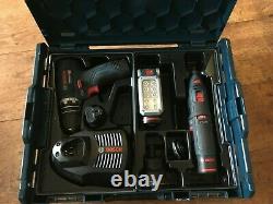 Bosch GSR 12V-15FC FlexiClick Drill Driver Super Bundle