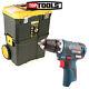 Bosch Gsr 12v-20 12v Brushless Drill Driver With 19 Heavy Duty Rolling Toolbox