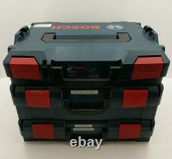 Bosch GSR 12V LBox Bundle SawithJigsawithDrill/AngleGrinder/Skillsaw 4x Battery's
