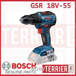 Bosch GSR18V55NCG 18V Brushless Drill Driver Cordless Bare Unit (06019H5202)