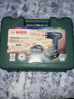 Bosch Home&Garden Cordless Hammer Drill Universal Impact 18V (2x Batteries/Case)