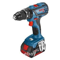 Bosch Professional 18V Cordless Combi Drill GSB, 2 x 5.0Ah Batteries in Case