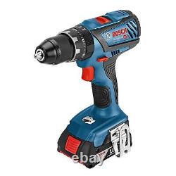 Bosch Professional 18v GSB 18 V-28 Combi Hammer Drill-2 x 2.0ah Charger + Case