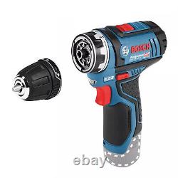 Bosch Professional GSR12V-15FC 12V Flexi-Click Drill Driver Kit 2x2Ah L-Boxx