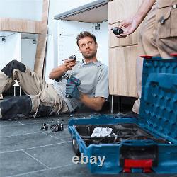 Bosch Professional GSR12V-15FC 12V Flexi-Click Drill Driver Kit 2x2Ah L-Boxx