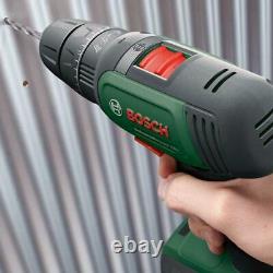 Bosch UNIVERSALIMPACT 18v Cordless Combi Drill +2 Batteries 241 Piece+System Box