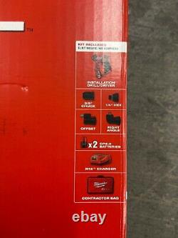 Brand New Milwaukee-2505-22 M12 FUEL Installation Drill/Driver Kit X4 Attachment