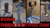 Building A Heavy Duty Stationary Mobile Drill Press Stand